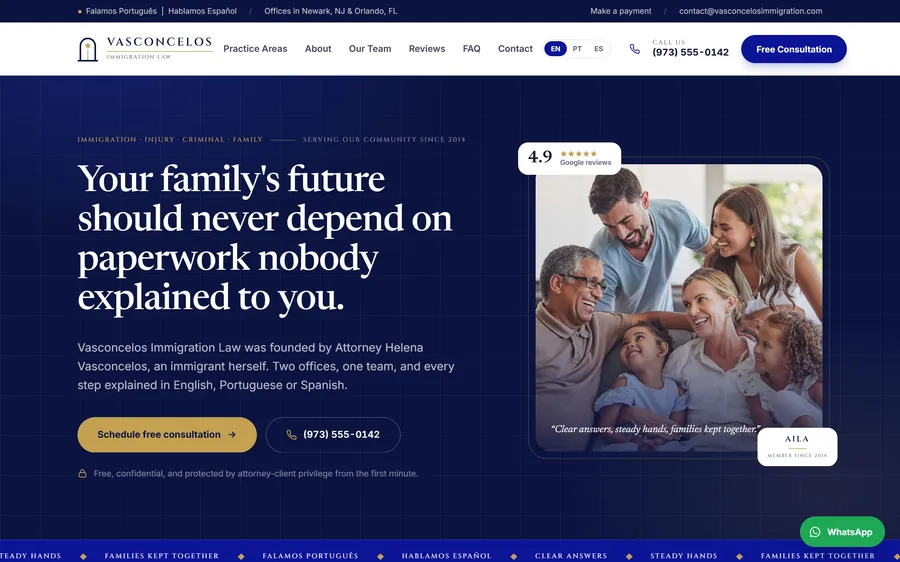 Vasconcelos Immigration Law